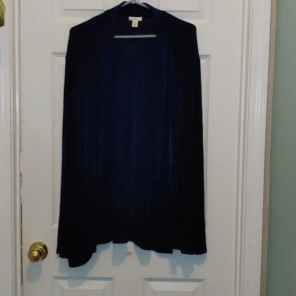 Bechamel navy open front jacket Sz XLNever worn